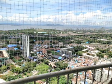 Balcony in 3 BHK Apartment at Legend Siroya Kingston Tower, Parel – for Sale