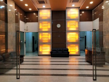 Living Room in 3 BHK Apartment at Legend Siroya Kingston Tower, Parel – for Sale