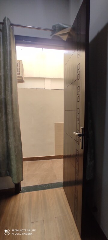 Bathroom in 3 BHK Builder Floor at Motia Blue Ridge, Dhakoli – for Rent