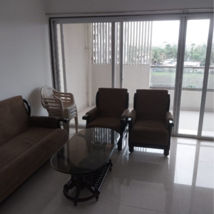 Living Room in 2 BHK Apartment at Futuristic The Spectrum, Tathawade – for Sale