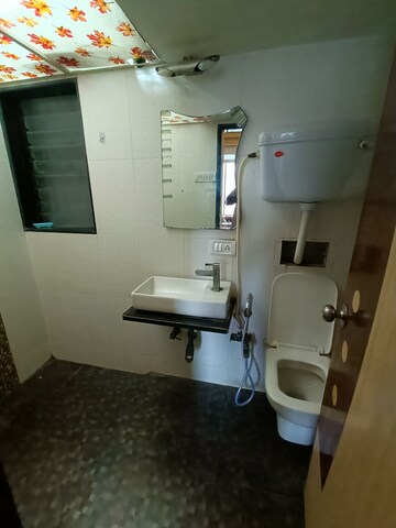 Bathroom in 2 BHK Apartment at Shree Vallabh Apartment Malad, Malad West – for Rent