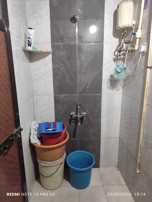 Bathroom in 1 BHK Apartment at Karanjade – for Sale