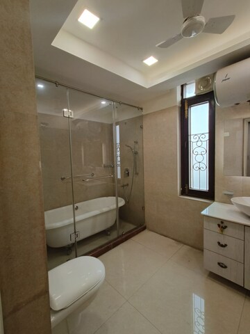 Living Room in 3 BHK Builder Floor at Defence Colony – for Rent