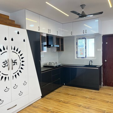 Kitchen in 3 BHK Villa at Sark Garden Villas, Mokila – for Rent