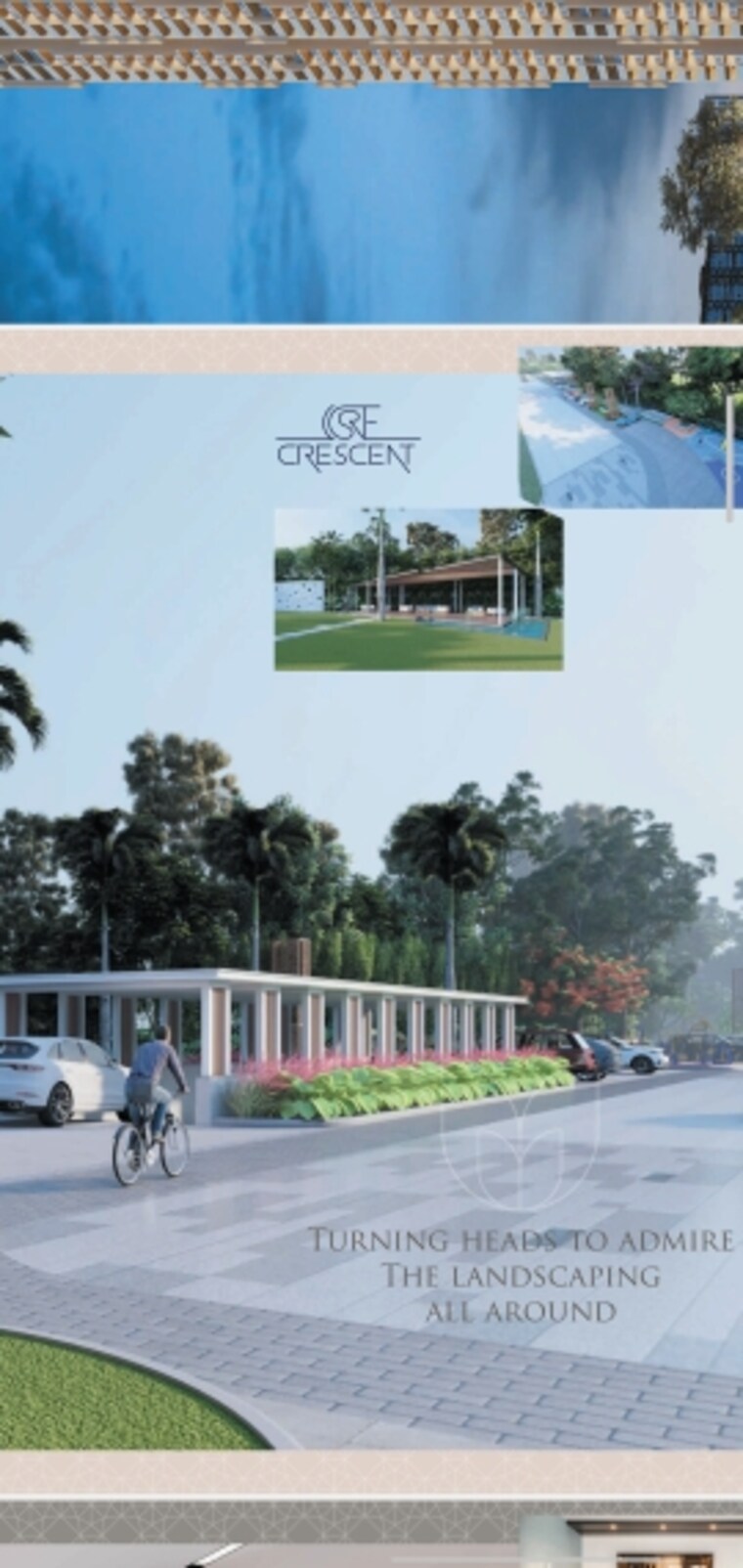 Exterior View, candeur-crescent 3 Bedroom 1958 Sq.Ft. Apartment In Serilingampally Hyderabad 8825842