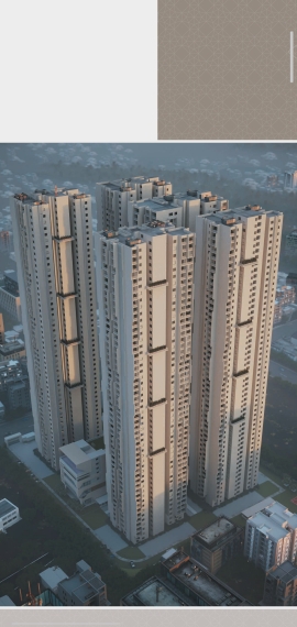 3 BHK 1878 Sq.Ft. Apartment in Candeur Crescent