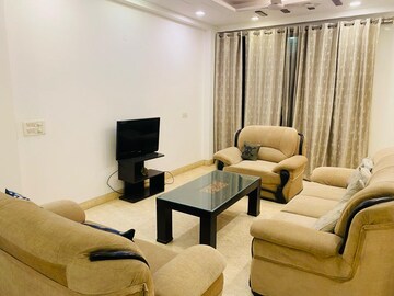Living Room in 3 BHK Apartment at Greater Kailash Part 3 – for Rent