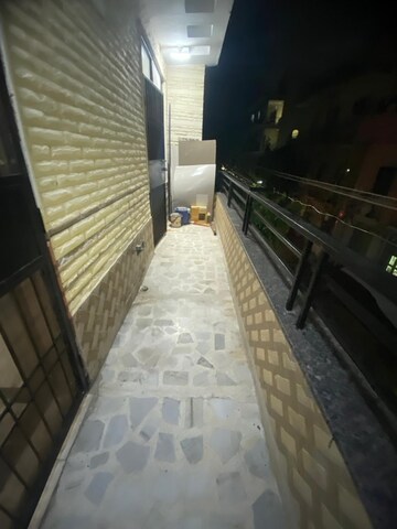Balcony in 3 BHK Builder Floor at Malviya Nagar – for Rent