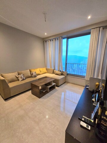 Living Room in 3 BHK Apartment at Oberoi Sky City, Borivali East – for Sale