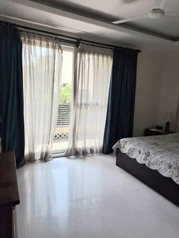 Living Room in 3 BHK Apartment at Greater Kailash ii – for Rent