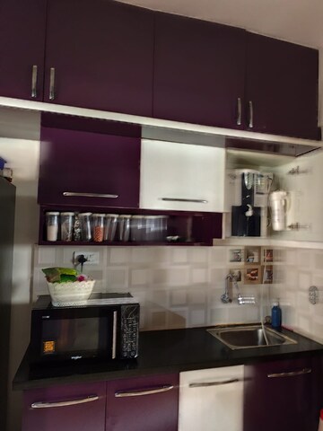 Kitchen in 2 BHK Apartment at Nakshatra Celestia Bangalore, Thanisandra Main Road – for Rent