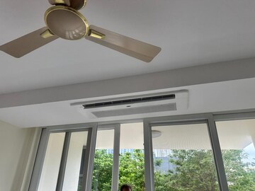 Staircase in 3 BHK Apartment at Mantri Manyata Lithos, Thanisandra – for Rent