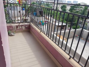 Balcony in 2 BHK Apartment at Shrachi Greenwood Elements, Rajarhat New Town – for Sale