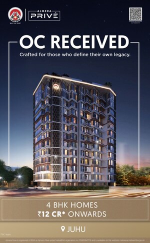 4 BHK Apartment For Sale in Ajmera Prive, Juhu