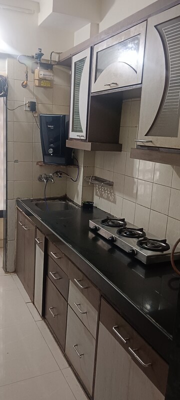 Kitchen in 1 BHK Apartment at Kshitij CHS, Goregaon East – for Rent