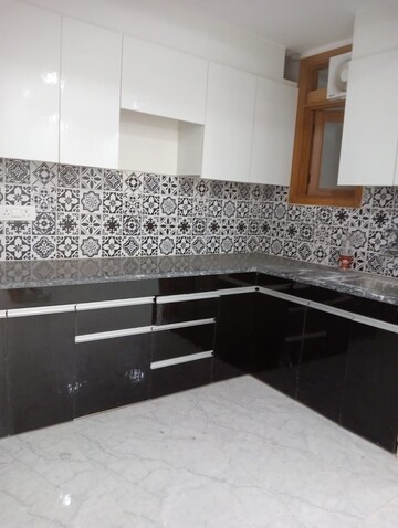 Kitchen in 2 BHK Builder Floor at Khirki Extension – for Rent