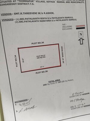 Plot For Sale in Thimmapur