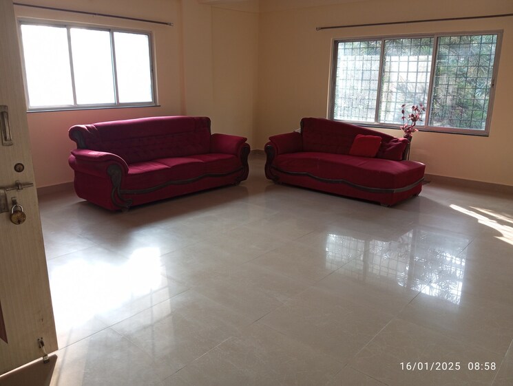 Living Room, prashant-society 2 Bedroom 1500 Sq.Ft. Apartment In Paud Road Pune 8826491