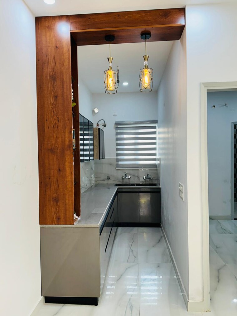 Kitchen, ds-homes 3 Bedroom 1790 Sq.Ft. Apartment In Dhakoli Zirakpur 8826505