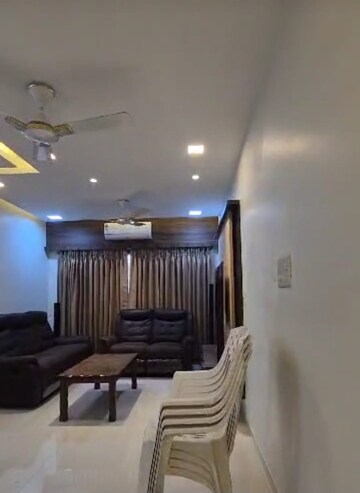 Living Room in 3 BHK Apartment at Acme Ozone, Manpada – for Rent