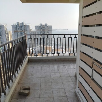 Balcony in 3.5 BHK Apartment at SKA Divya Towers, Sector 16 Greater Noida – for Rent