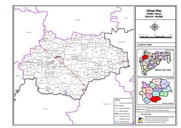  Plot – Map Location View at Sinnar - for Sale