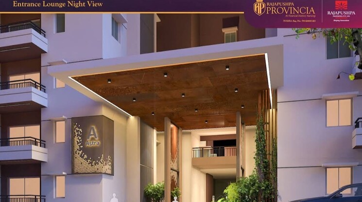 Exterior View, rajapushpa-provincia 3 Bedroom 2020 Sq.Ft. Apartment In Narsingi Hyderabad 8826564