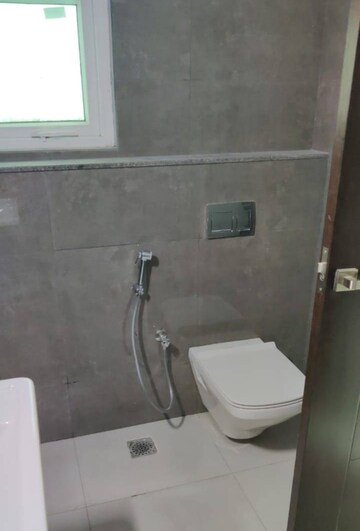 Bathroom in 3 BHK Apartment at Rajapushpa Provincia, Narsingi – for Rent