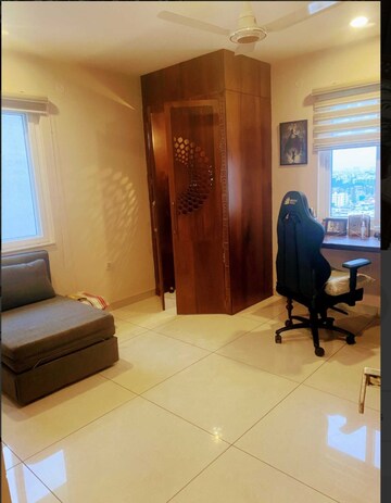 Living Room in 3 BHK Apartment at Aparna Serene Park, Kondapur – for Rent