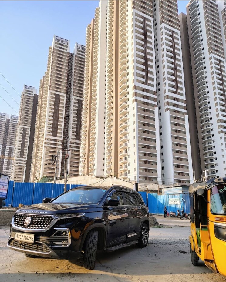 Exterior View, rajapushpa-provincia 3 Bedroom 2020 Sq.Ft. Apartment In Narsingi Hyderabad 8826564