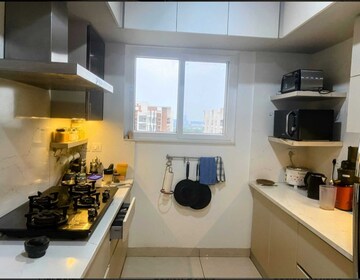 Kitchen in 3 BHK Apartment at Aparna Serene Park, Kondapur – for Rent
