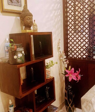 Living Room in 3 BHK Apartment at Aparna Serene Park, Kondapur – for Rent