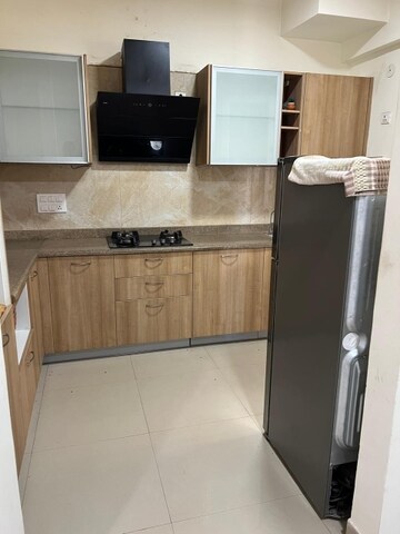 Kitchen in 3 BHK Apartment at AWHO Vijay Vihar, Wagholi – for Rent
