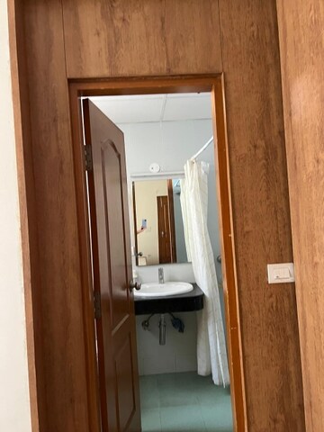 Bathroom in 3 BHK Apartment at AWHO Vijay Vihar, Wagholi – for Rent