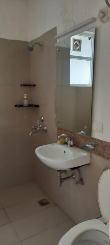 Bathroom in 4 BHK Builder Floor at Emaar MGF Emerald Hills, Sector 65 – for Rent