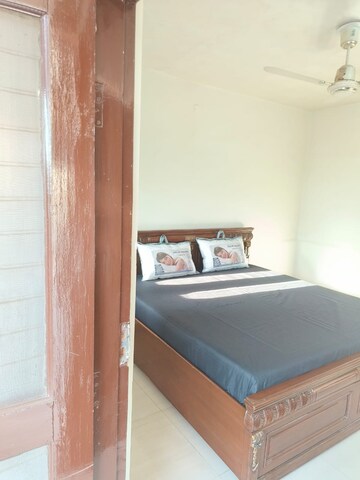 Bedroom in 2 BHK Builder Floor at Rajouri Garden – for Rent