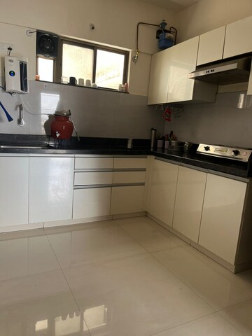 Kitchen in 3 BHK Apartment at Kumar Palmsprings, Undri – for Rent