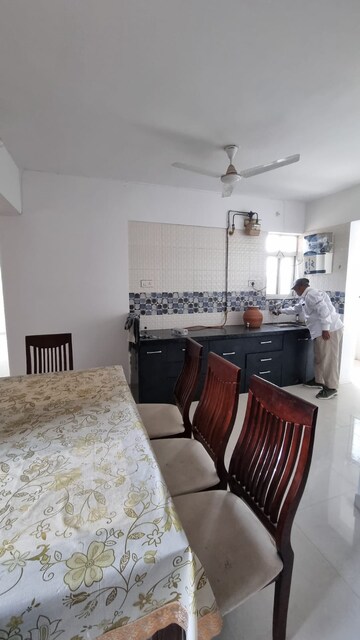 Kitchen in 3 BHK Apartment at Kumar Palmsprings, Undri – for Rent