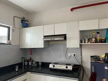 Kitchen in 3 BHK Apartment at Kumar Palmsprings, Undri – for Rent