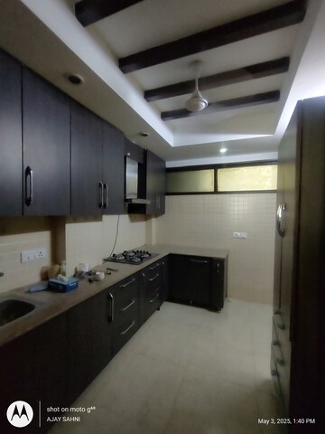 Kitchen in 3 BHK Builder Floor at Mehrauli – for Rent