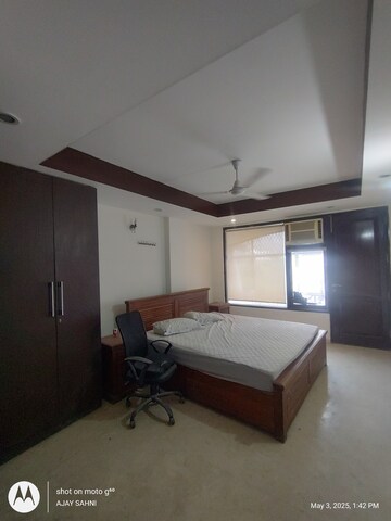 Master Bedroom in 3 BHK Builder Floor at Mehrauli – for Rent