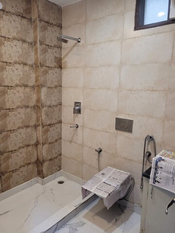 Bathroom in 3.5 BHK Builder Floor at Hari Nagar – for Rent