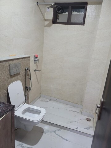 Bathroom in 3.5 BHK Builder Floor at Hari Nagar – for Rent