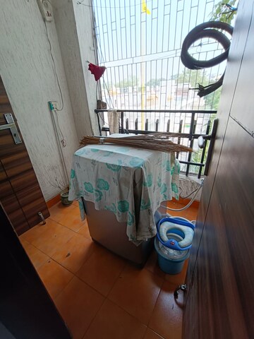 Balcony in 3 BHK Builder Floor at Jaas Enclave, Chittaranjan Park – for Rent