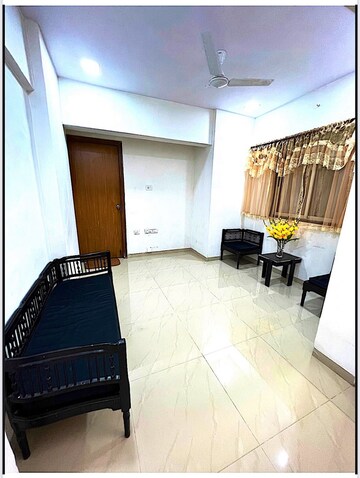 Living Room in 1 BHK Apartment at Lady Ratan Tower, Worli – for Rent