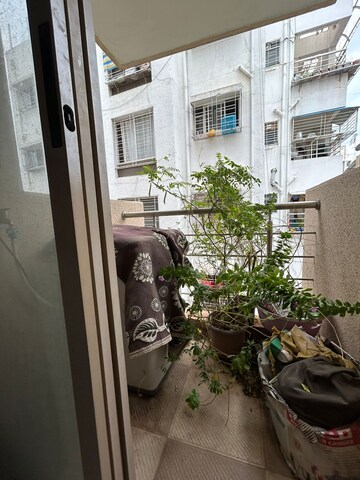 Balcony in 2 BHK Apartment at Vrindavan Residency Warje, Warje – for Sale