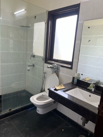 Bathroom in 3 BHK Builder Floor at M2K Aura, Sector 47 – for Rent