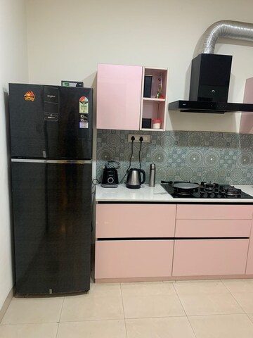 Kitchen in 3 BHK Apartment at Hill Ridge Springs, Gachibowli – for Rent