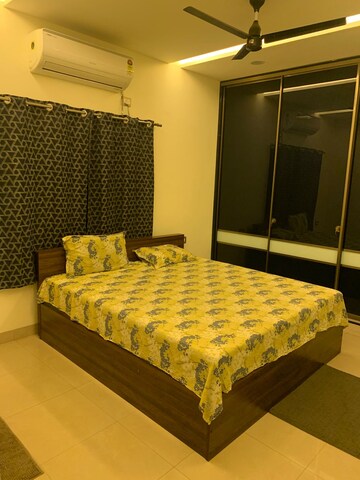 Bedroom in 3 BHK Apartment at Hill Ridge Springs, Gachibowli – for Rent