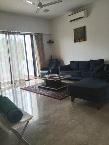 Living Room in 3.5 BHK Apartment at Shapoorji Pallonji Vicinia, Powai – for Rent
